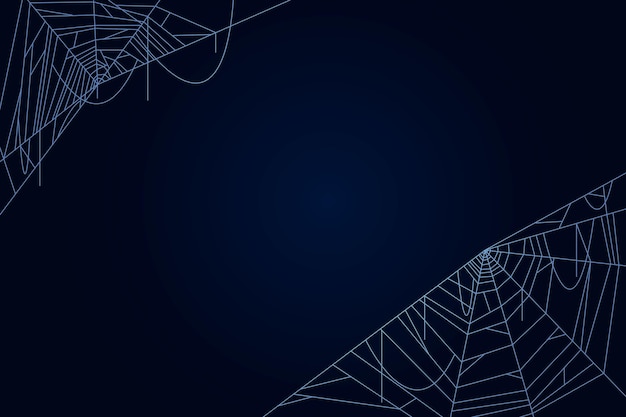 Free vector halloween cobweb wallpaper