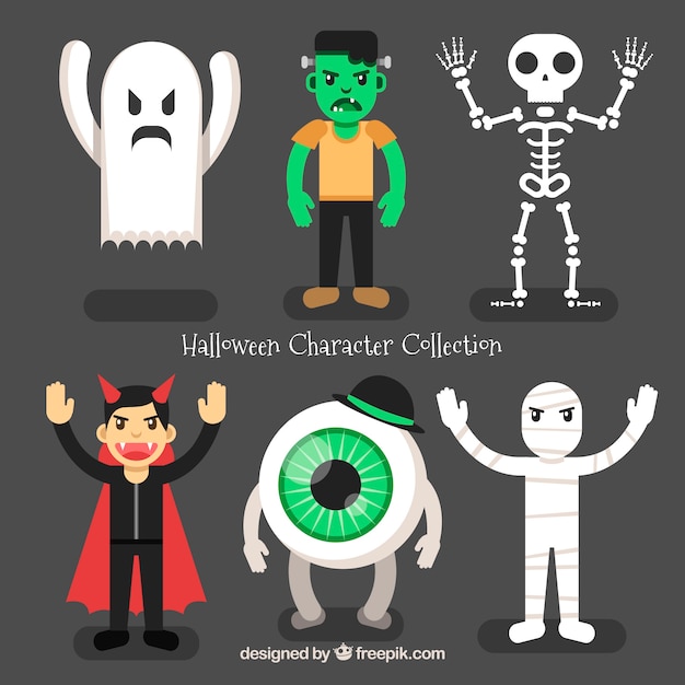 Коллекция гневных персонажей Хэллоуина