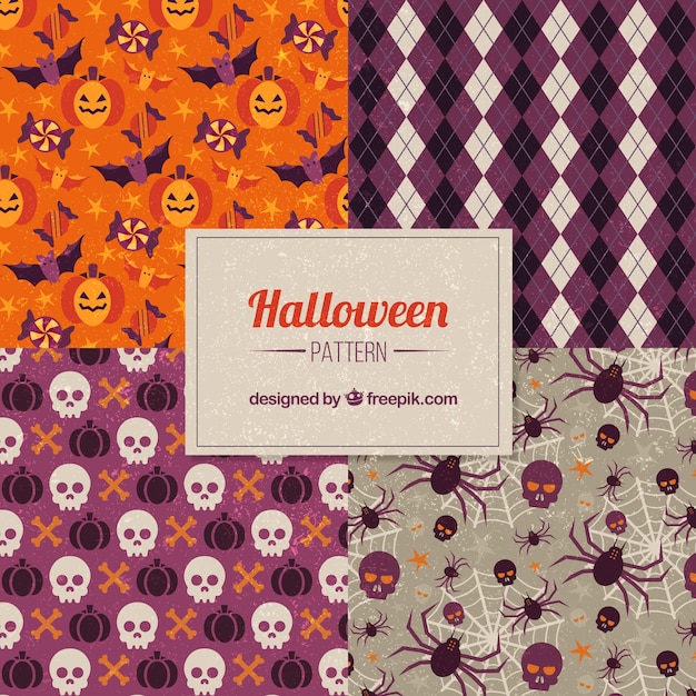 Modelli di decorazione di halloween