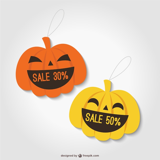 Halloween discount tags