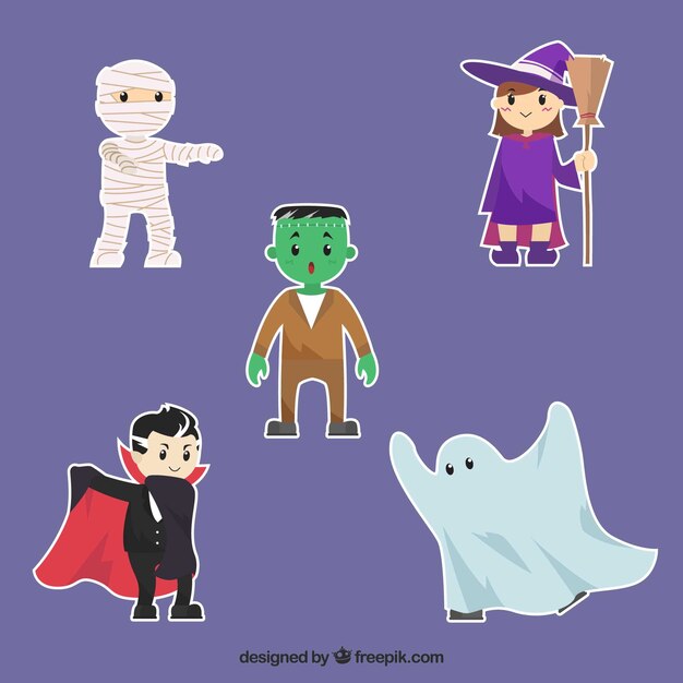 Halloween elements collection