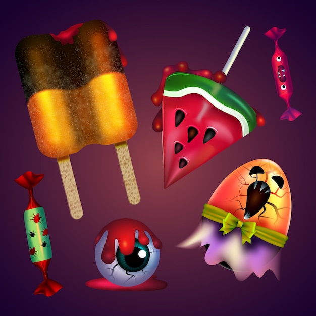 Halloween festival candy pack