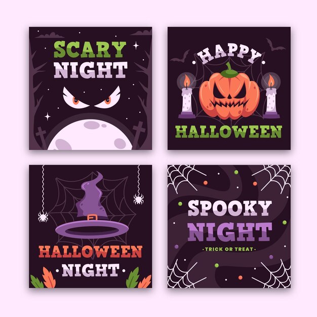 Halloween festival instagram post design