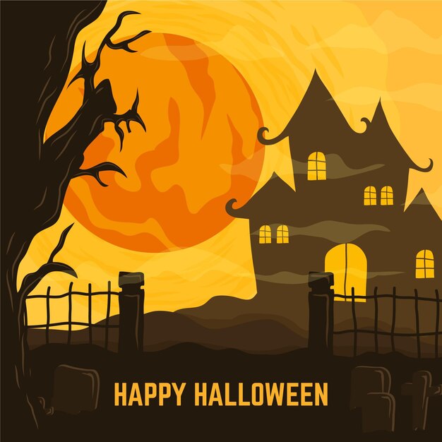 Halloween house design