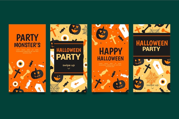 Halloween instagram story pack