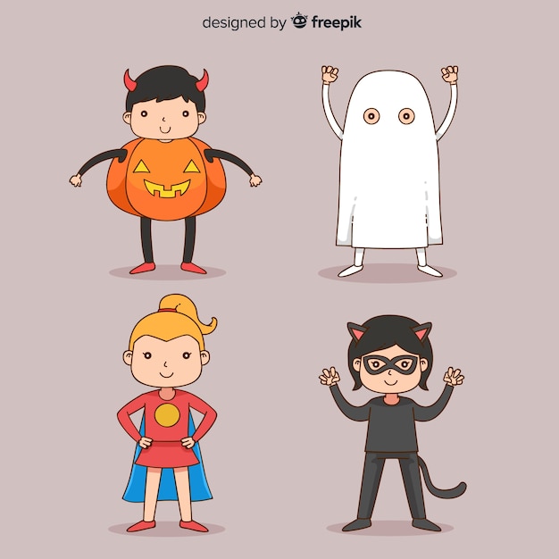 Halloween kids set