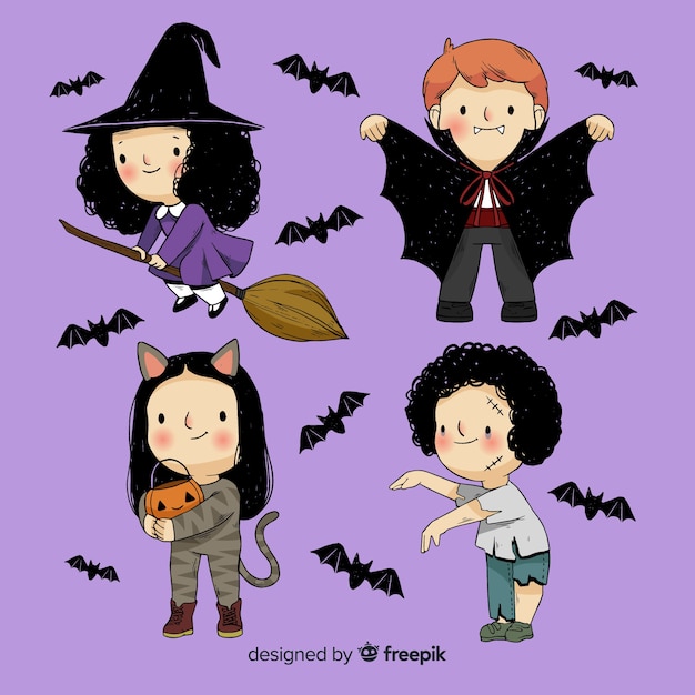 Halloween kids set