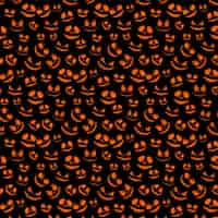 Free vector halloween pattern background design