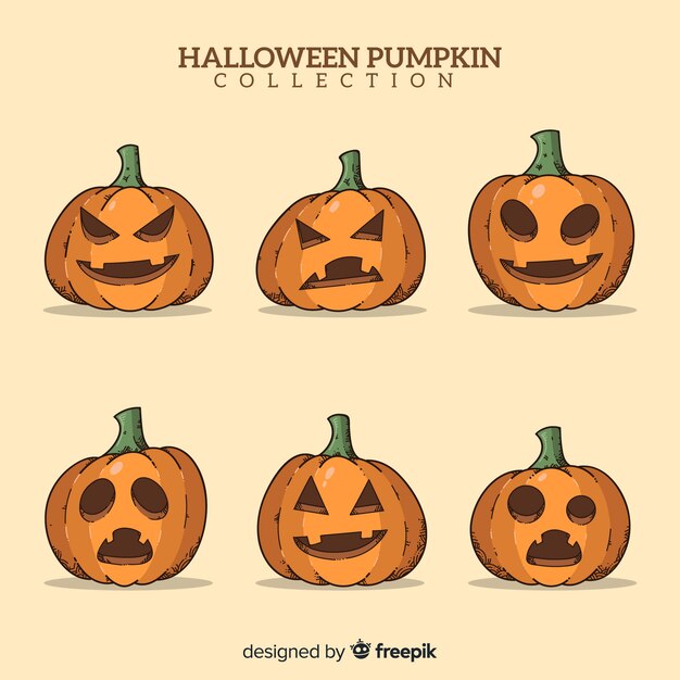 Halloween pumpkin set 