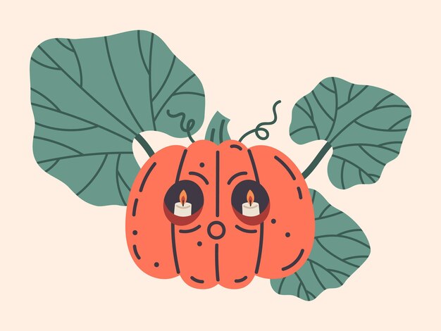 手描きのハロウィーンの壁紙 プレミアムベクター 手描きのハロウィーンの壁紙 プレミアムベクター