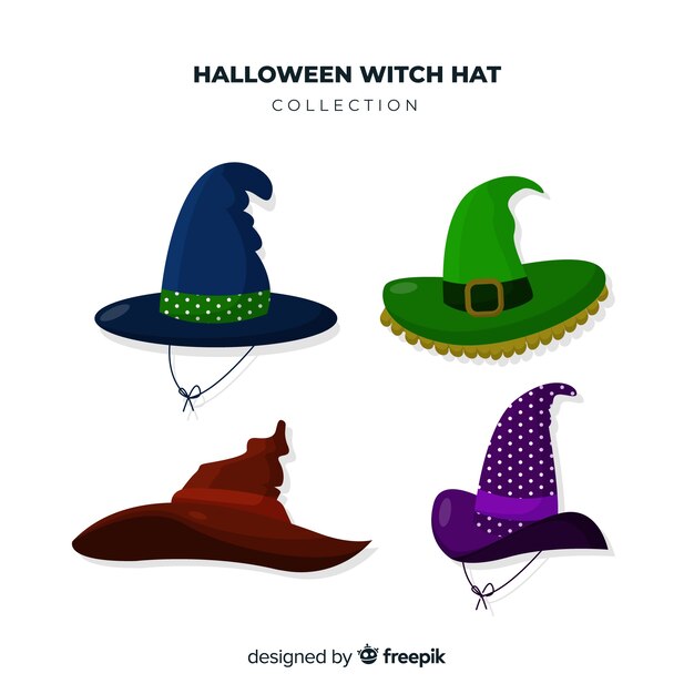 ハロウィン魔女の帽子コレクション