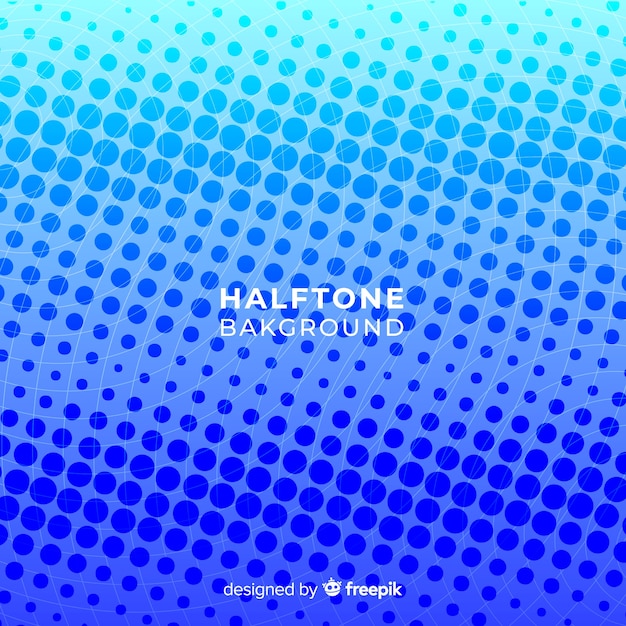 Haltone background