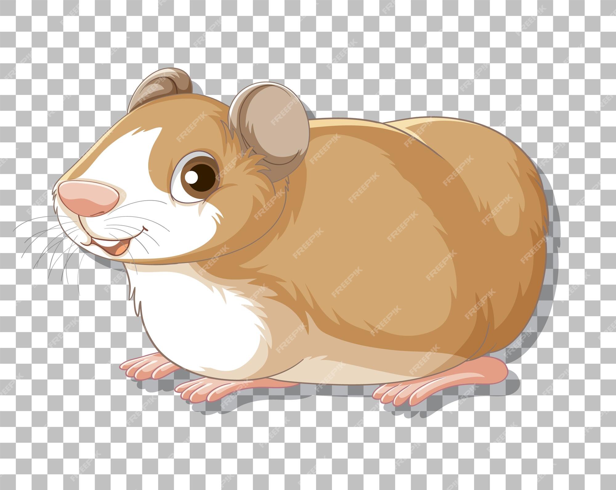 Free Vector | Hamster in cartoon style Free Vector | Hamster in cartoon style