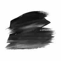 Бесплатное векторное изображение Рука рисовать серый акварельный дизайн мазка