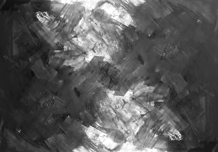 Free Vector hand draw gray watercolor texture background