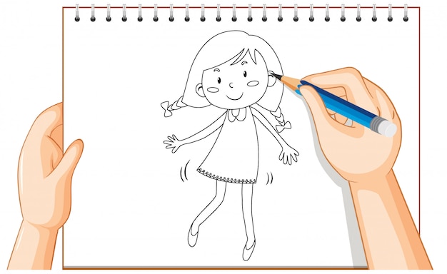 Girl Drawing Images - Free Download on Freepik