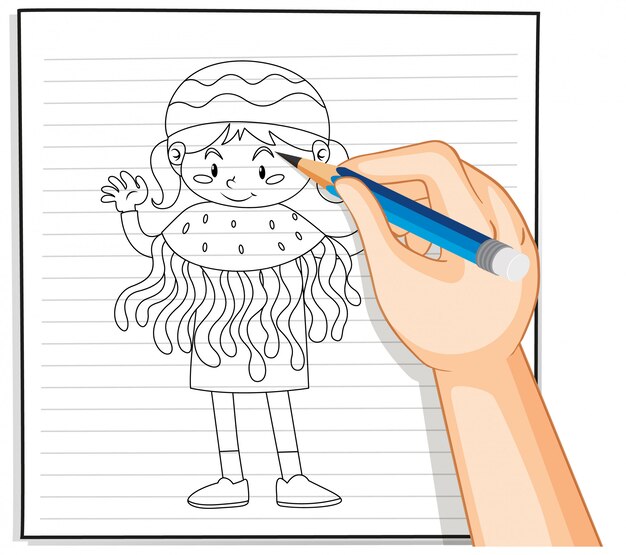 https://img.freepik.com/free-vector/hand-drawing-girl-jellyfish-costume-outline_1308-45800.jpg?size=626&ext=jpg&ga=GA1.1.1826414947.1699833600&semt=ais