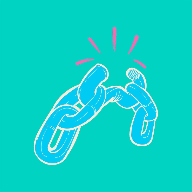 Free Vector hand drawing illustration of fail concept