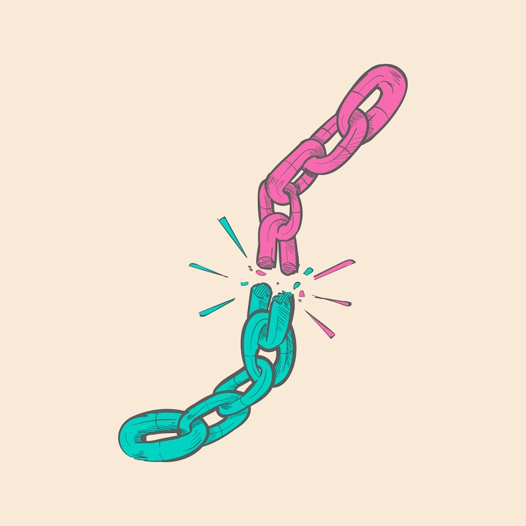 Free Vector hand drawing illustration of freedom concept