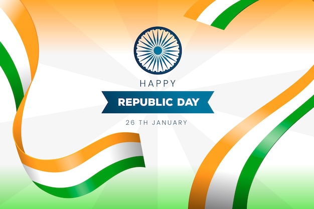 Hand-drawing indian republic day