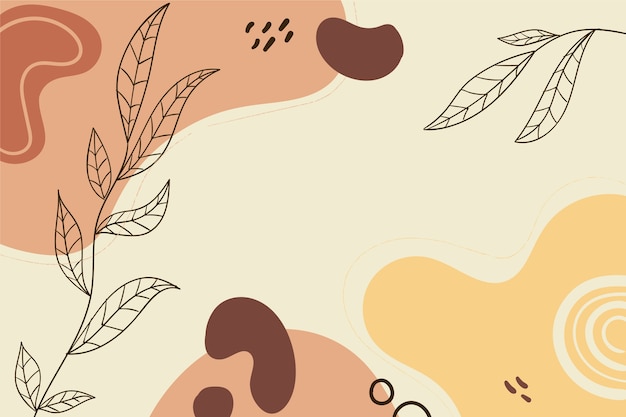 Fondo astratto di doodle disegnato a mano