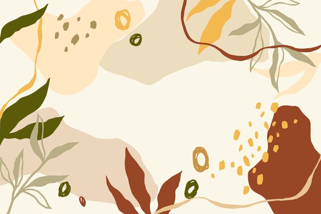 hand drawn abstract doodle background