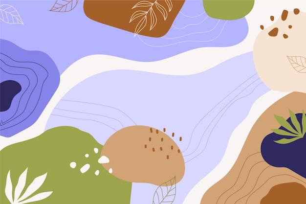 Fondo astratto di doodle disegnato a mano