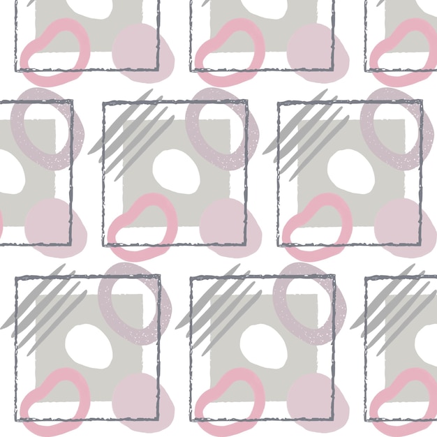 Free vector hand drawn abstract element pattern