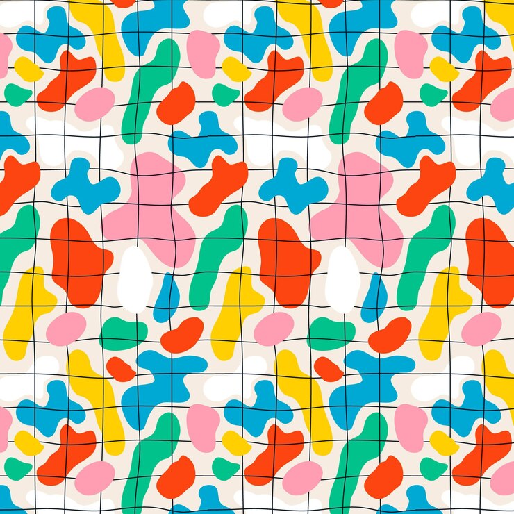 Free Vector hand drawn abstract element pattern