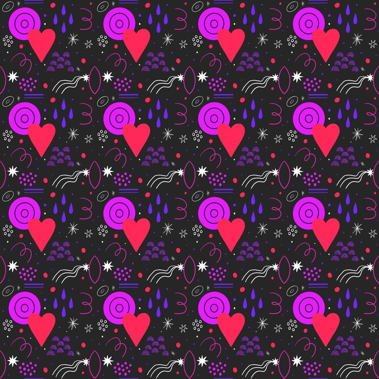 Free Vector hand drawn abstract element pattern