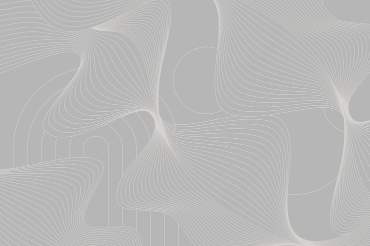 Free Vector hand drawn abstract outline background