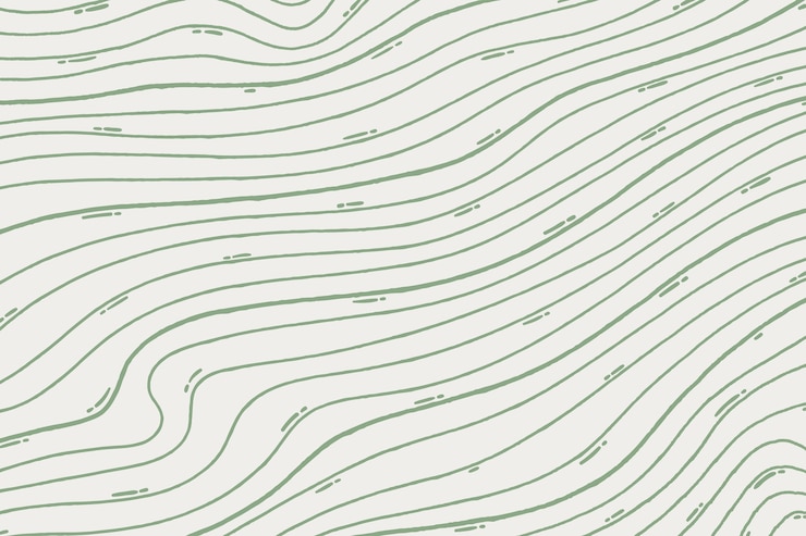 Free Vector hand drawn abstract outline background