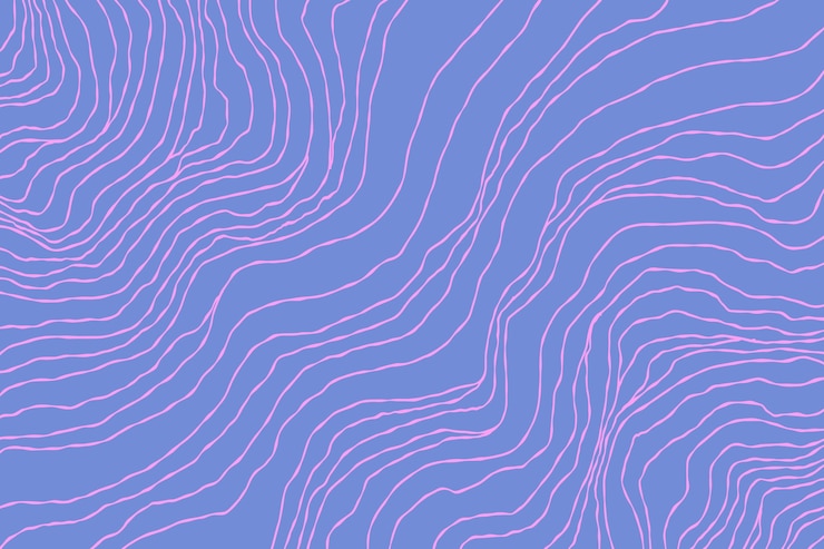 Free Vector hand drawn abstract outline background