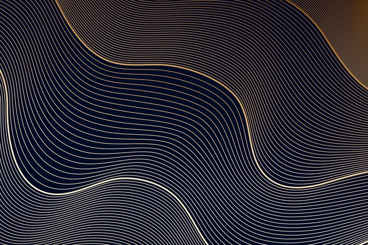 Free Vector hand drawn abstract outline background