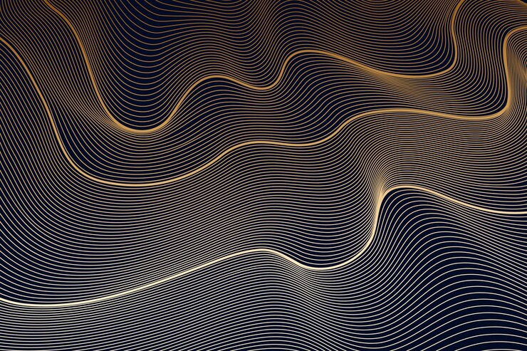 Free Vector hand drawn abstract outline background