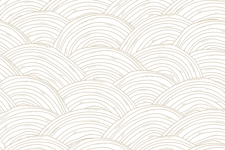 Free Vector hand drawn abstract  outline background