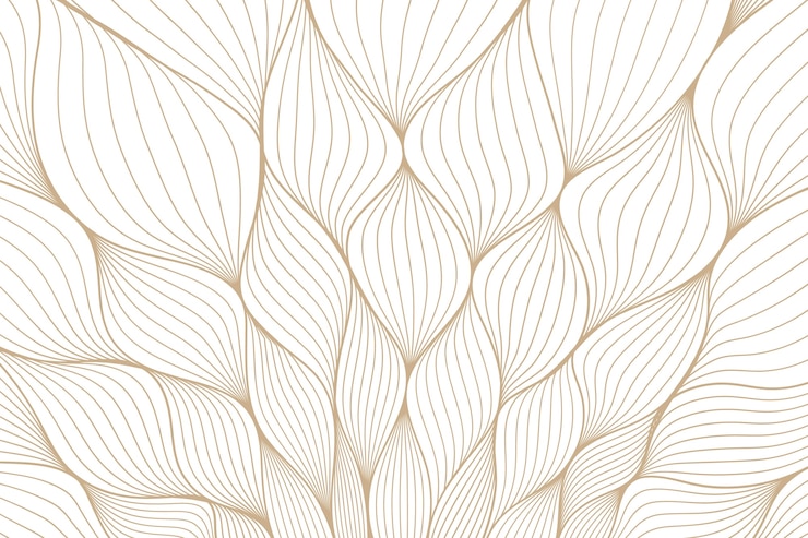 Free Vector hand drawn abstract  outline background