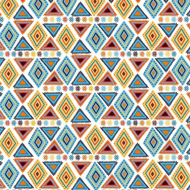 손으로 그린된 아프리카 패턴