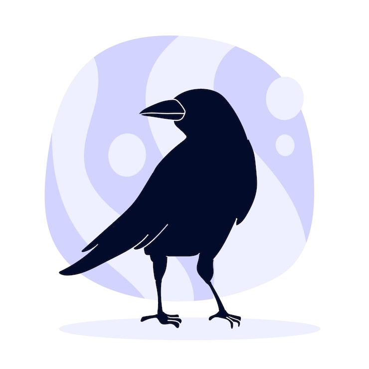 無料Vector 手描きの動物のシルエットイラスト