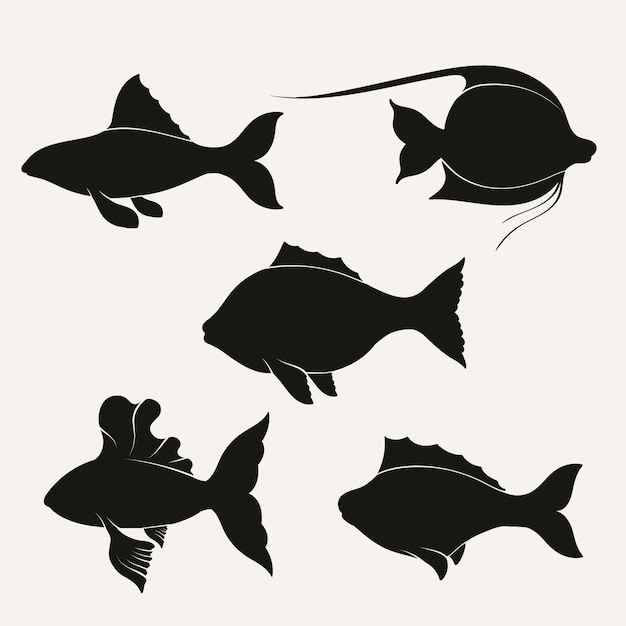 Walleye silhouette Vectors & Illustrations for Free Download