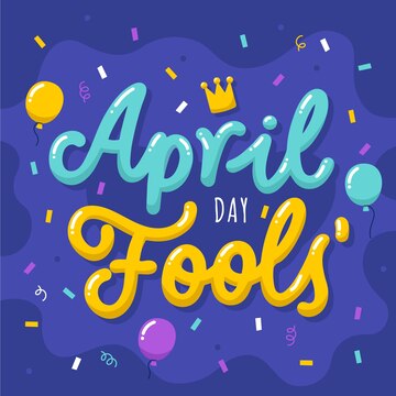 Free Vector | Hand drawn april fools' day lettering