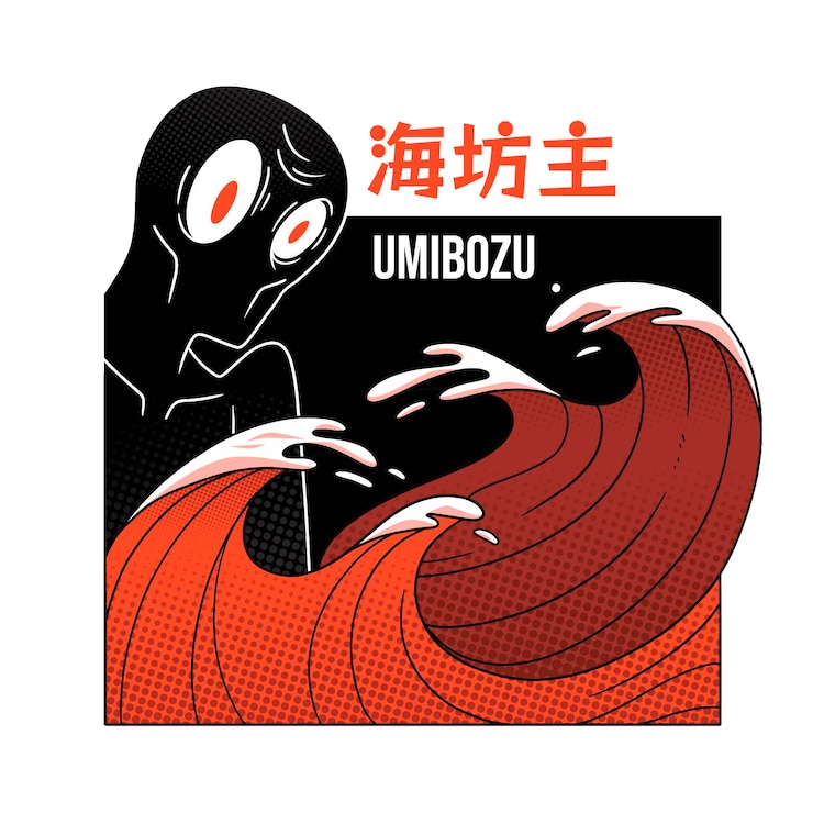 Free Vector hand drawn asian style illustration