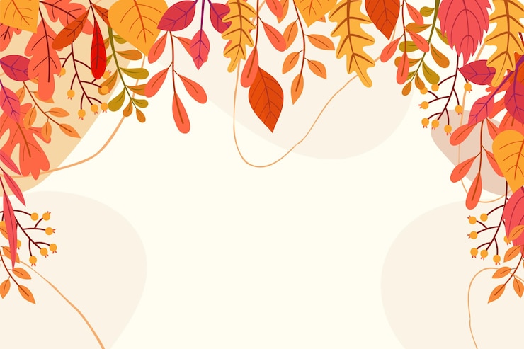 Free Vector hand drawn autumn background