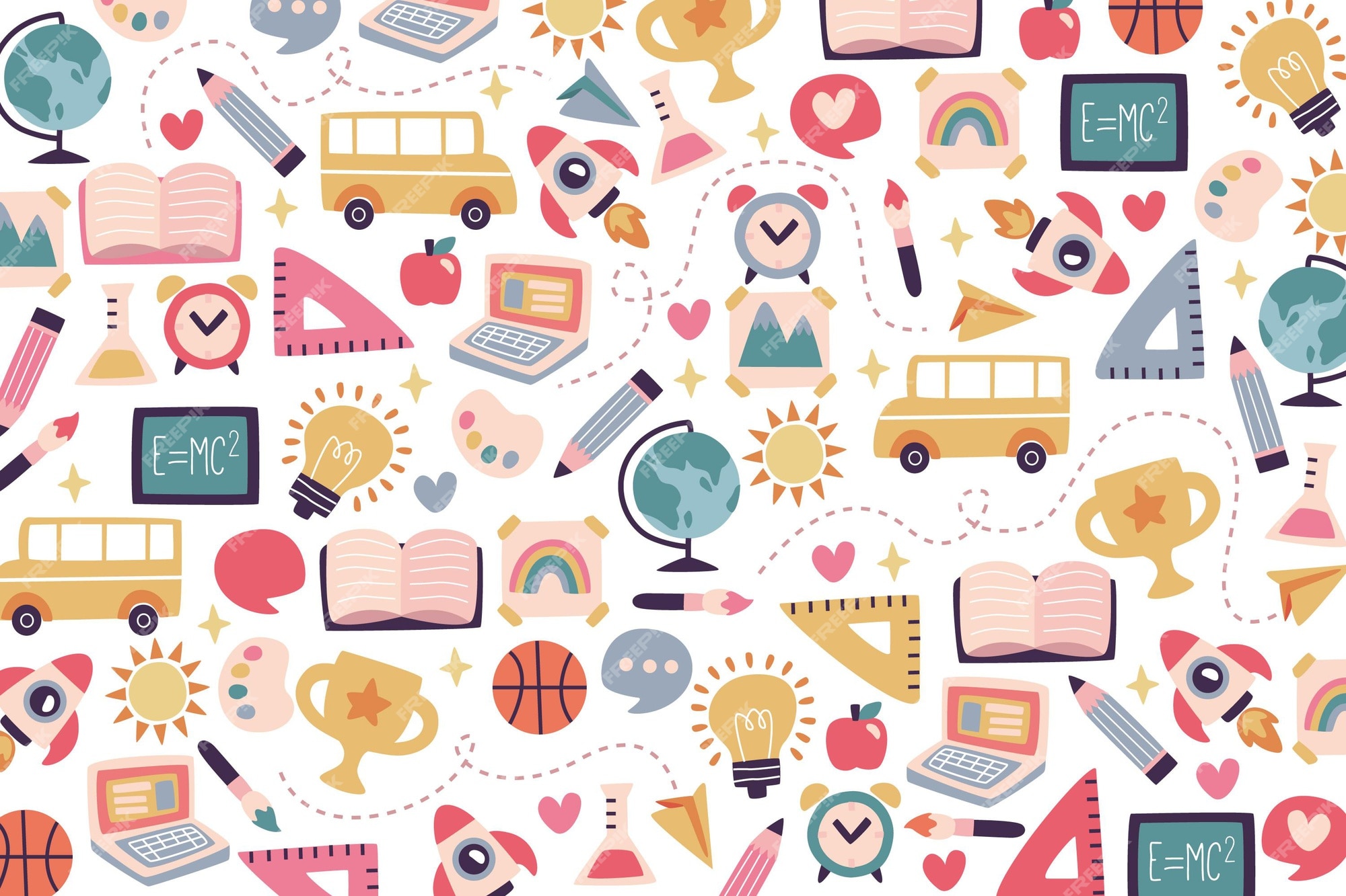 Cute School Background Images - Free Download on Freepik