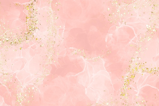 Free vector hand drawn background with glitter