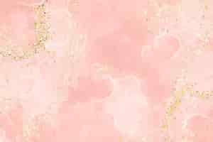 Free vector hand drawn background with glitter