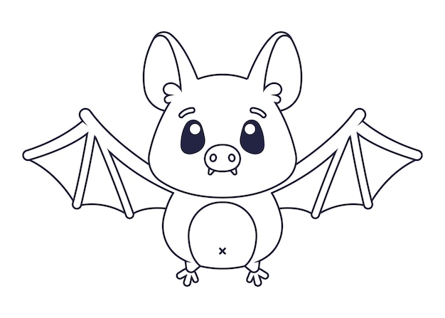 手描きコウモリ概要図