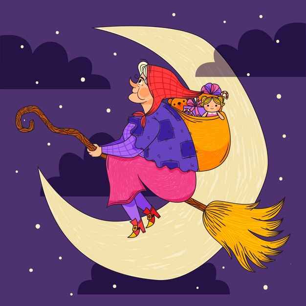 손으로 그린 베파나 그림