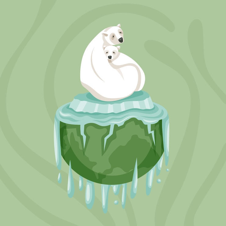 무료 Vector 손으로 그린 생물 다양성 그림