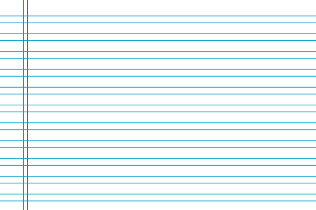 Free vector hand drawn blue lined paper background